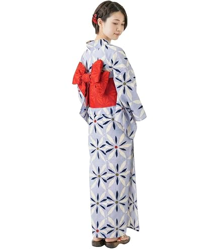 Amazon.co.jp: dita 浴衣 京の水墨画 浴衣5点セット ゆかた・帯・下駄