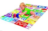 PLAY MAT RUG BABY TODDLER CHILDREN KID DOUBLE SIDED PUZZLE FOAM PADDED WITH CASE by Double Sided Puz