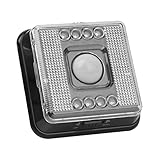 8 LEDライト　PIR　LEDランプ　LED電球　PIRセンサー搭載　人感センサー　センサーライト　ブラック　ベッドルーム、洗濯室、冷蔵庫、洗濯機、廊下、階段、地下室で使用
