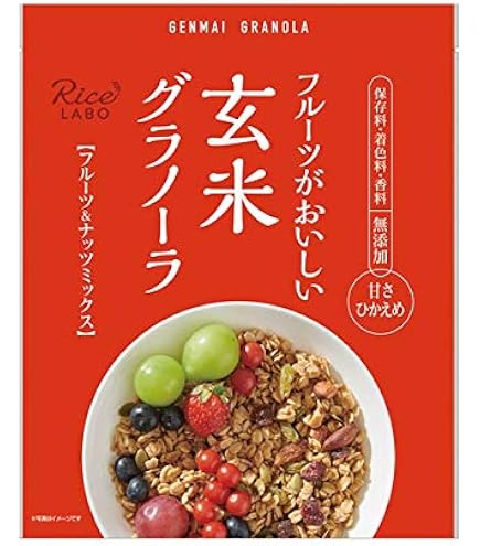 Amazon.co.jp: 幸福米穀 プロテイングラノーラ きなこ＆大豆ミックス 