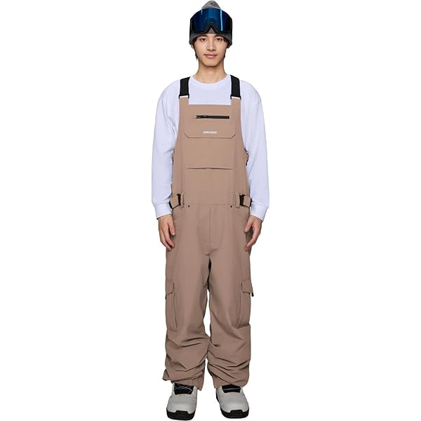 Amazon.co.jp: [43DEGREES] スノーボードウェア ビブパンツ ユニ