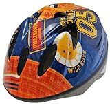 TETE 子ども用ヘルメット Splash Heart MB モンスターブルー（オレンジ） S