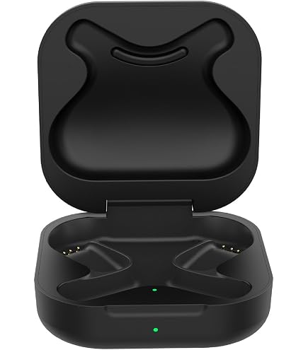 ワイヤレスイヤホン ブラック 充電ケース付き Amazon.co.jp: Yanmis OpenFit T910 用ワイヤレス充電ケース、USB C