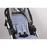 Minene Universal Pushchair Stroller Pram Buggy Liner Footmuff Cosytoes Car Seat(Blue Gingham) by Min