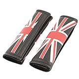 uxcell　シートベルトカバー　フェイクレザー　プロテクター　車のアクセサリー