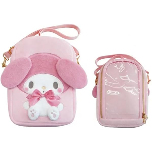 マイメロディ　ショルダー付きポーチ(ニコニコ) Amazon | サンリオ(SANRIO) マイメロディ ショルダー付きポーチ