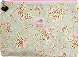ポーチェ(pouche) 消臭ポーチ フラット Ｗガーゼ フレンチローズ (スウィートセサミ)