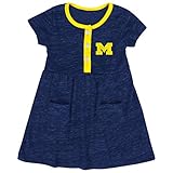 Michigan Wolverines NCAA Infant Girls " Triple Jump "タンクドレスW / Bloomers