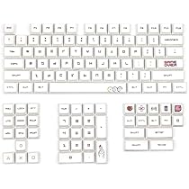 Amazon | 純粋な白紫のキャラクターデザインXDAプロファイルチェリーMx