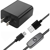 Amazon.co.jp: Vemico For Raspberry Pi 3b+電源 スイッチ付き