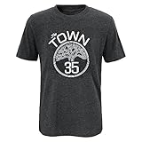 ケビンデュラントGolden State Warriors # 35 Youth The Town文Player Tシャツ