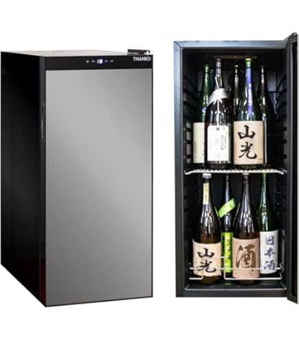 Amazon.co.jp: 日本酒セラー ルフィエール C23SAK 23本 ブラック 家庭