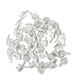 Pixnor 50pcs Hard Wall Hooks Picture Frame Photos Small Hanging Hooks [並行輸入品]
