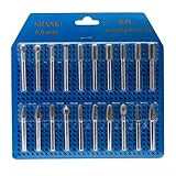 20個入り ダイヤモンド研削 研磨ヘッド マウントポイント 精密研削 シャンク径6mm