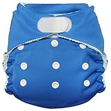 Imagine Baby Products Rayon From Bamboo All-In-One Hook and Loop Diaper, Indigo by Imagine Baby Prod