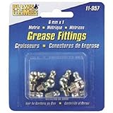 Plews (11-957) 8-Piece Metric Grease Fitting Assortment [並行輸入品]