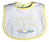 Raindrops Grandpa's Little One Embroidered Bib, Yellow by Raindrops