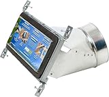 Speedi-Boot SBH-4126 FB 4-Inch Width by 12-Inch Length to 6-Inch Diameter 45-Degree Register Vent Bo