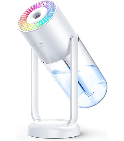 Amazon.co.jp: 加湿器 卓上 小型 500mL 【UVライト除菌&マイナス