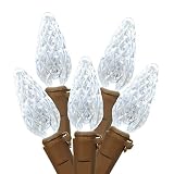Vickerman 70Lt LED PureWht/Bw C6 Ec Set 6Sp 36'L X6B0709 by Vickerman