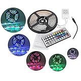 5M RGB 3528 LEDストリップライト　防水12V 300ledストリップ