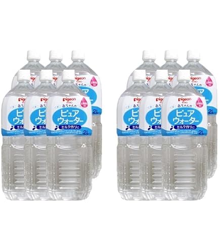 Amazon.co.jp: 【まとめ買い】 ピジョン 赤ちゃんのピュアウォーター