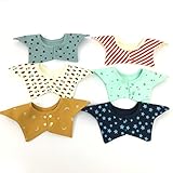 【Angelicate】360度どこでもよだれからガード ベビー 防水 スタイ コットン よだれかけ (男の子Ｂ)