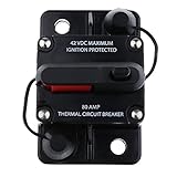 Dovewill 80　100　150　200　250A　回路ブレーカ　サーキットブレーカー　防水　12V-42V　5サイズ選ぶ - 80A
