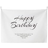 Amazon Party City イエスタ 背景ポスター ハッピーバースデー ナチュラル 茶 ハロウィーン飾り おもちゃ