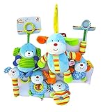ベビーギフトセットRattle、Activity Toys ~ベビーカーWind Chime、Teether