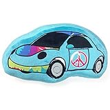 One Grace Place Terrific Tie Dye Decorative Pillow Car, Aqua Blue, Royal Blue, Purple, Yellow, Green