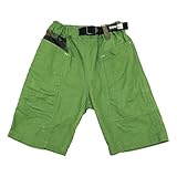 【SiShuNon/FARM】迷彩切替5分パンツ ファーム キッズ 迷彩 カモフラ 5分丈 ハーフパンツ 120 8 グリーン