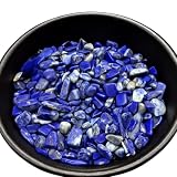 天然石 さざれ石 100g 小 約4-6m ラピスラズリ 青金石 Lapis Lazuli 誕生石 12月 青 ブルー 飾り石 園芸 手芸 DIY レジン インテリア NYANDELMO ND-0334-R02-LA-S