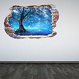 60 Second Makeover Limited Full Colour Mystical FairyツリーSmashed Wall 3d効果under the sea aquarium ocea
