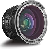 Opteka 0.35x HD2 スーパー広角パノラママクロ魚眼レンズ Canon EOS/EF用