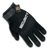 RapDom T29-SEC-BLK-01 Digital Leather Glove - Security, Black, Small
