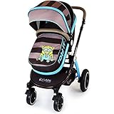i-Safe - i DiD iT Pram & Luxury Stroller 2in1 Complete With Rain Cover by iSafe