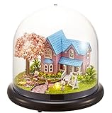 (リトルスワロー） LtSw カプセル ドールハウス DIY キット かわいい ミニチュア 選べる 7シーン ((桜の約束) Sy)