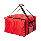 Rubbermaid Commercial FG9F3900RED Proserve Nylon Pizza Catering Professional Delivery Bag, Red by Ru