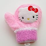 ハローキティ 笛付き ミトン手袋（J146504） (ピンク)
