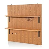 LOWYA （ロウヤ） 食器棚 キッチン収納 木製 天然木 タモ材 スチール取手 バックパネル シェルフタイプ 単品 ナチュラル/ブラック おしゃれ 新生活