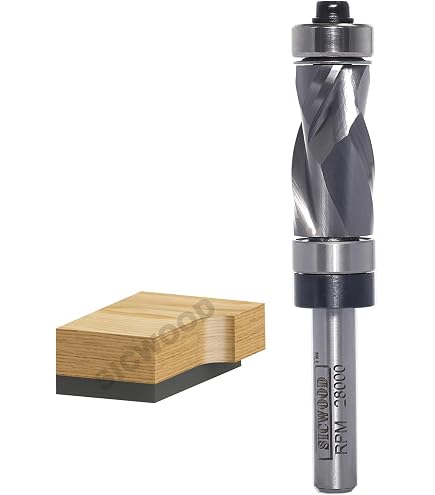 Yonico Roundover Router Bits Edge Forming 1/8-Inch Radius 1/4-Inch Shank 13060q