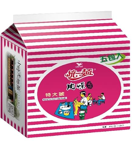 Amazon.co.jp: 《統一》 肉燥風味特大號 (85g× 5入)*2袋 ｜台湾