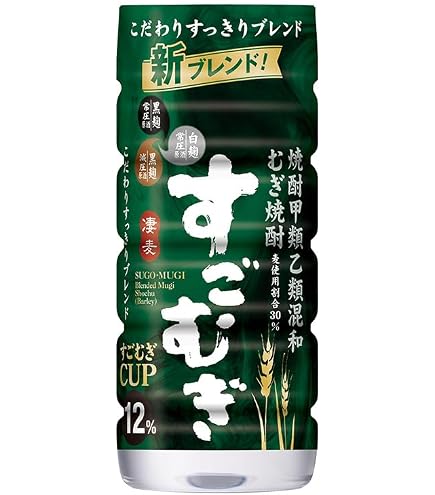 Amazon.co.jp: 麦焼酎 博多の華 12度 カップ 200ml × 1ケース / 30本