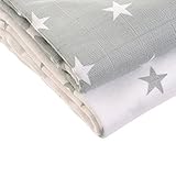 Zippy Bamboo Muslin Swaddle Blankets in Stylish Grey and White Patterns by Zippy