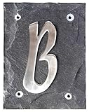 Nach es-HS16 slate Letter B, Address Sign [並行輸入品]