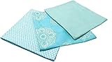 Masala Baby Kolam Swaddle Wrap Set - Turquoise [並行輸入品]