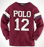 (ポロラルフローレン)POLO RALPH LAUREN POLO長袖Tシャツ　3T（100cm）ワインレッド [並行輸入品]