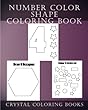 Number Color Shape Activity Coloring Book: 30 Pages for Fun Educational Activity Coloring Pages for Children.