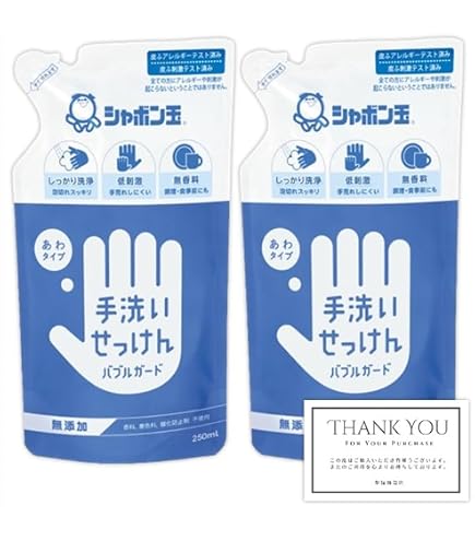 Amazon.co.jp: 手洗いせっけん バブルガード あわタイプ 詰替用 4L